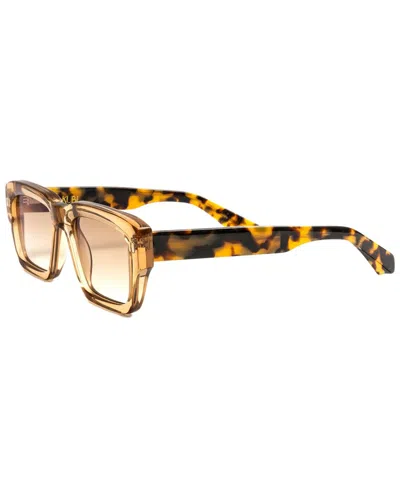 Kubi Unisex The Player 54mm Sunglasses In Gold