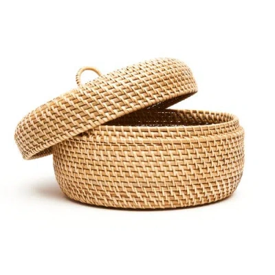 Kubo Rattan Storage Box