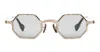 Kuboraum Full Frame Sunglasses In Gold