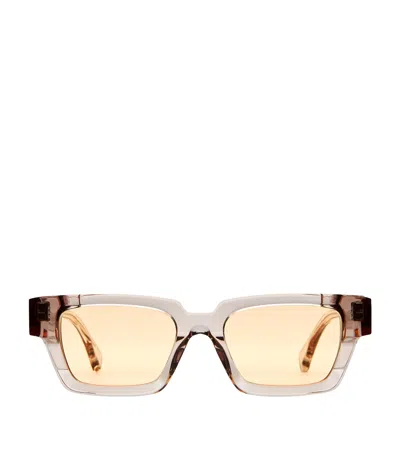 Kuboraum Acetate Mask I01 Sunglasses In Orange