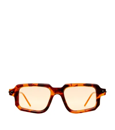Kuboraum Acetate Mask P23 Sunglasses In Orange