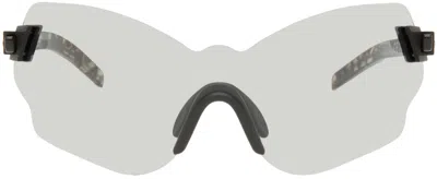 Kuboraum Black & Tortoiseshell E51 Sunglasses In Matt Black