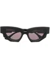 KUBORAUM CAT-EYE TINTED SUNGLASSES