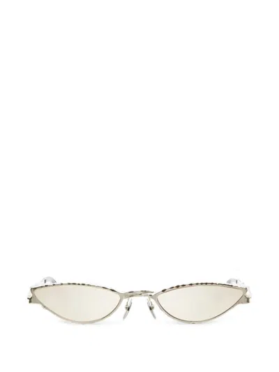 Kuboraum Cat-eye Frame Sunglasses In Silver