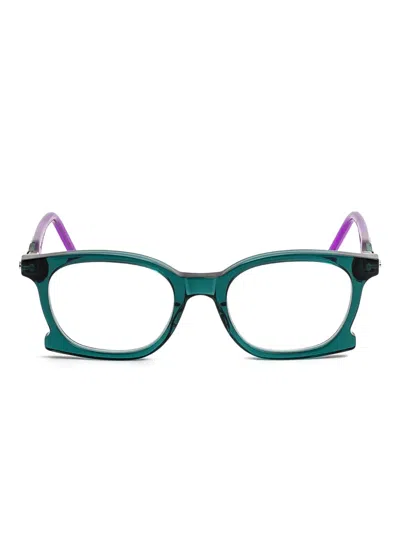 Kuboraum D71 Glasses In Green