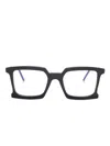 Kuboraum Square-frame Glasses In 黑色