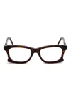 Kuboraum D75 Glasses In Brown