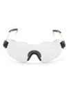 Kuboraum E50 Oversize-frame Sunglasses In Neutrals