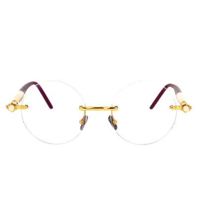 Kuboraum Eyeglass In Bordeaux