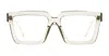 Kuboraum Mask K26 - Transparent Green Rx Glasses