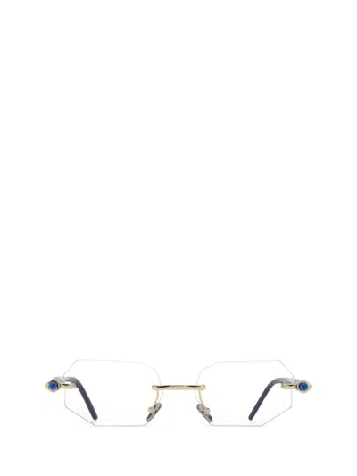 Kuboraum Eyeglasses In Metallic