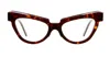 Kuboraum Mask K39 -tortoise Rx Glasses In Black