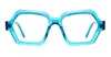 Kuboraum Mask G2 - Torquoise Rx Glasses In Blue