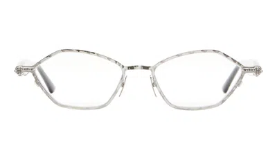 Kuboraum Eyeglasses In Metallic