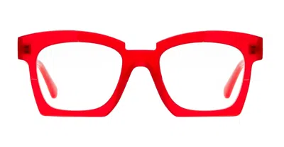 Kuboraum Eyeglasses In Red