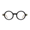 Kuboraum Maske P1 Bm Ot Glasses In Bm Ot Matte Black/havana