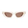 Kuboraum Maske F5 Wh Sunglasses In Wh White