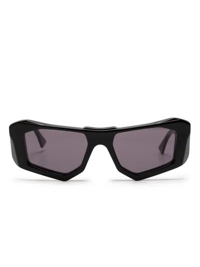 Kuboraum F6 Butterfly-frame Glasses In Black