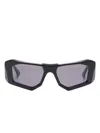 Kuboraum F6 Sonnenbrille Mit Geometrischem Gestell In Black