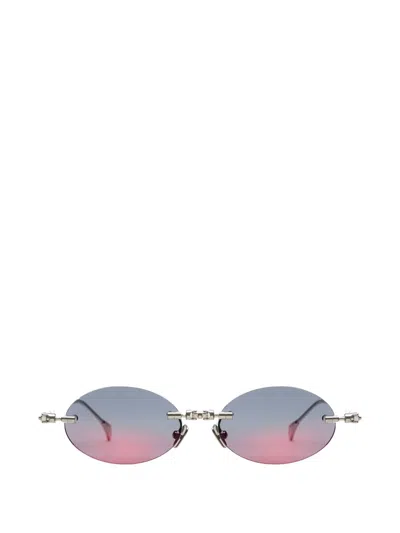 Kuboraum Frameless Oval-frame Sunglasses In Multi