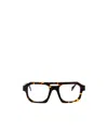 Kuboraum Full Frame Plain Mirror In Tor Tortoise