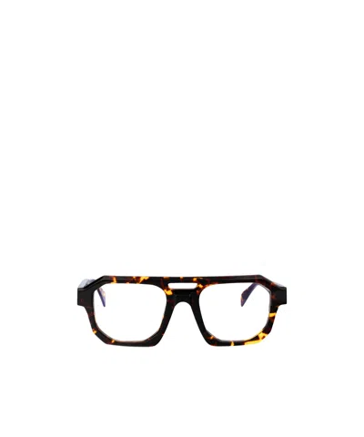 Kuboraum Full Frame Plain Mirror In Tor Tortoise