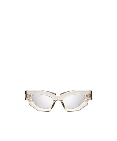 Kuboraum Full Frame Sunglasses In White