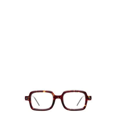 Kuboraum Full-rimmed Plano Lenses In Brown