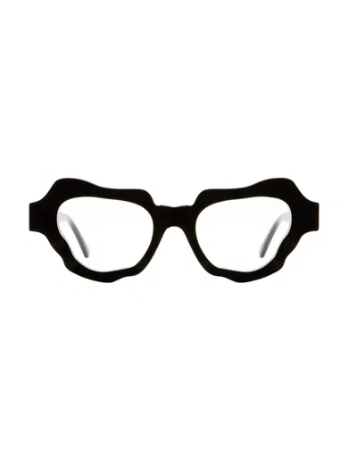 Kuboraum G2 Geometric-frame Glasses In 黑色