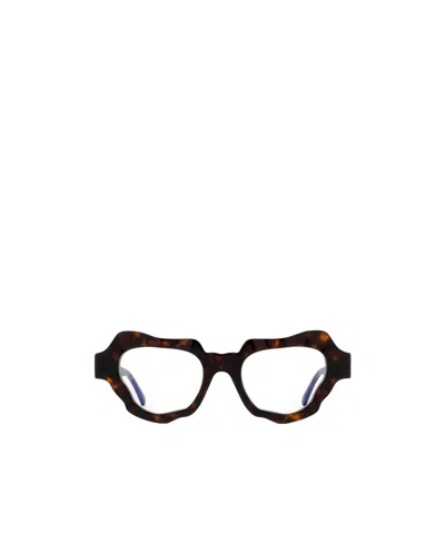 Kuboraum G2 Glasses In Brown
