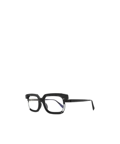 Kuboraum Geometric Flat Mirror In Black