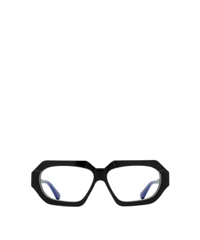Kuboraum Geometric Flat Mirror In Black