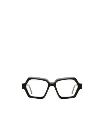 Kuboraum Geometric Flat Mirror In Black Matt