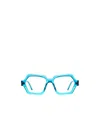 Kuboraum Geometric Flat Mirror In Blue