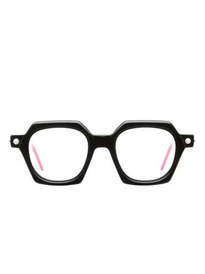 Kuboraum Geometric-frame Glasses In Black