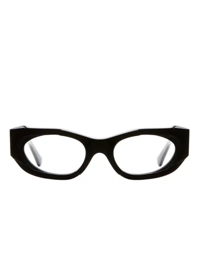 Kuboraum Geometric-frame Glasses In Black