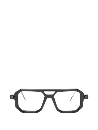 Kuboraum Geometric-frame Glasses In Black