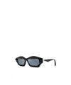 Kuboraum Geometric Frame Sunglasses In Black