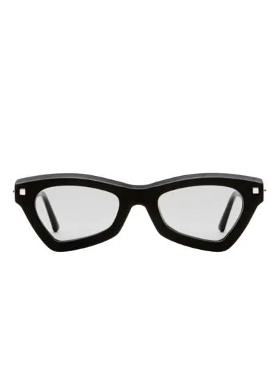 Kuboraum Geometric-frame Sunglasses In Black