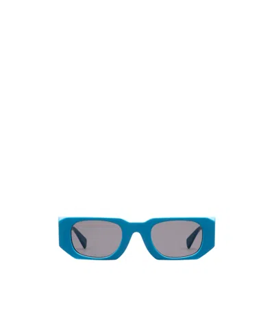 Kuboraum Geometric Frame Sunglasses In Blue