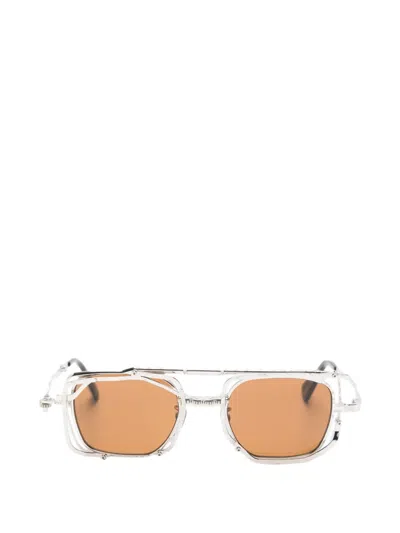 Kuboraum Geometric Frame Sunglasses In Multi