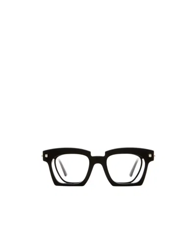 Kuboraum Geometric Plano Mirror In Black