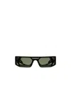 Kuboraum Geometric Sunglasses In Black Matt