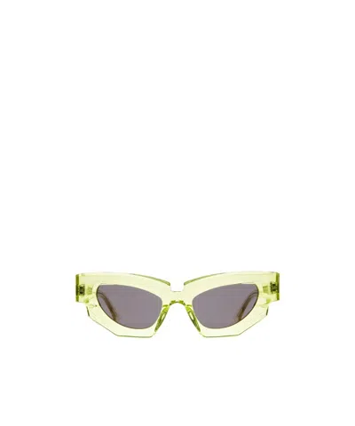 Kuboraum Geometric Sunglasses In Gray