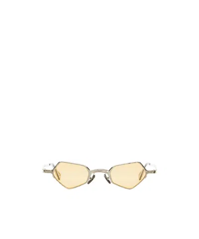 Kuboraum Geometric Sunglasses In Nude