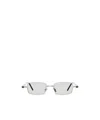 Kuboraum Maske P73 Rectangle-frame Sunglasses In White