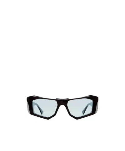 Kuboraum Geometric Sunglasses In White