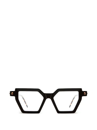 Kuboraum Geometric-frame Glasses In Black