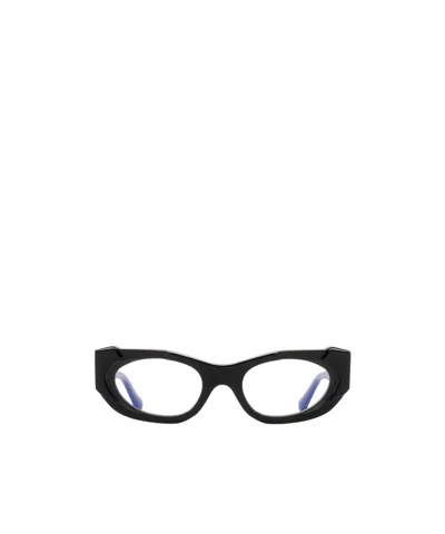 Kuboraum Geometric-frame Glasses In Black