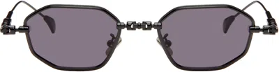 Kuboraum Gunmetal H66 Sunglasses In Purple